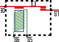 Schéma de base d'un relais